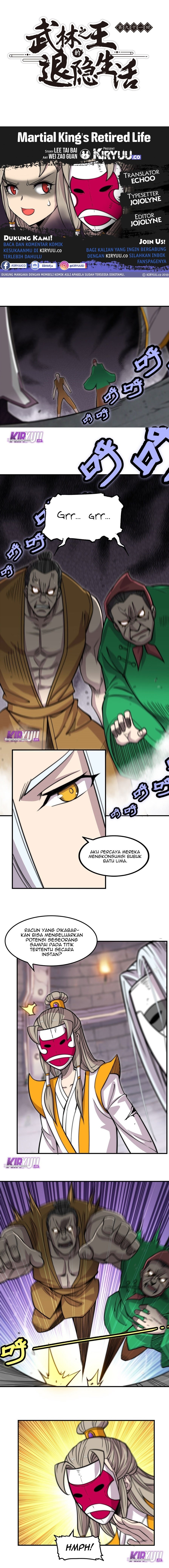 Martial King’s Retired Life Chapter 98 Gambar 1